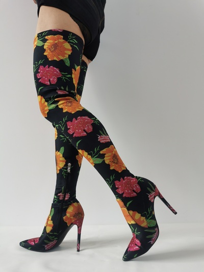 Stylish Women Over-the-Knee Boots Multi Colors Boots Thigh High Shoes Woman 