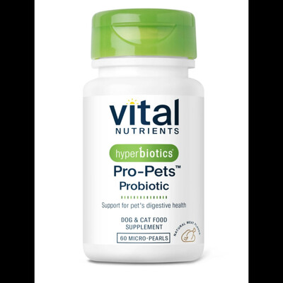 Pro-pets: probiotics for dogs & cats
