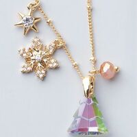 Northern Star Holiday Charm Necklace - Thumbnail 2