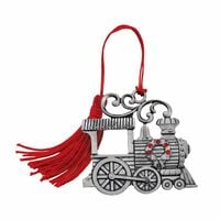 Holiday Memories Pewter Ornament - FINAL SALE - Thumbnail 1