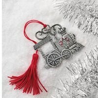 Holiday Memories Pewter Ornament - FINAL SALE - Thumbnail 2