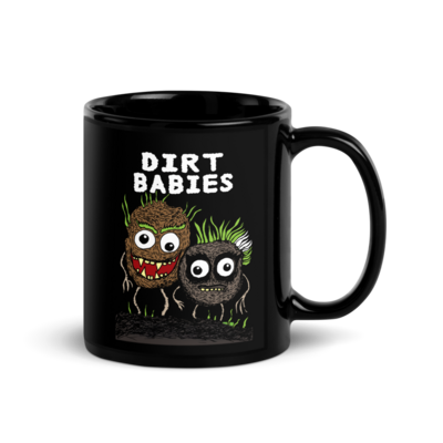 dirt babies mug (official weekly spooky merch)