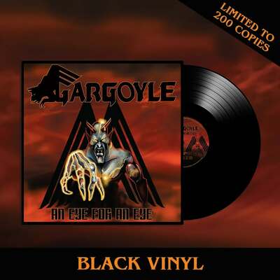 Gargoyle - eye for an eye (new limited edition import lp in 2 colors - rare 1989 portland oregon metal bands last recordings)