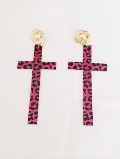 Cheetah Lover Crosses