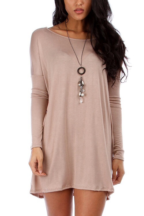oversized tunic dress