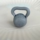 Silver Kettlebell Ornament [customizable]-1