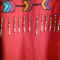 southwestern neon button up - Thumbnail 1