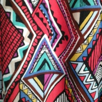 tribal print mini dress - Thumbnail 2
