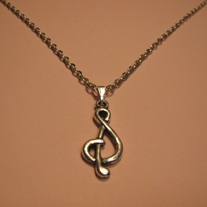 Music Note Necklace