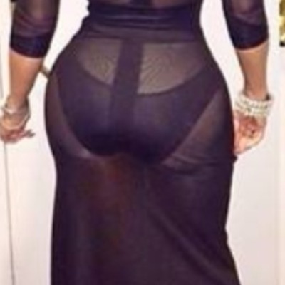 Black arrow mesh dress