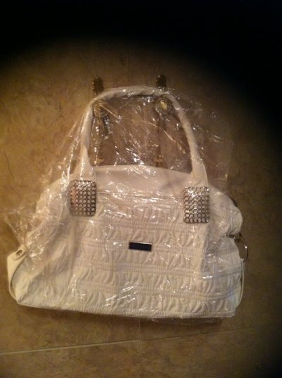 WOMENS LARGE  WHITE HandBag BRAND NEW Condition