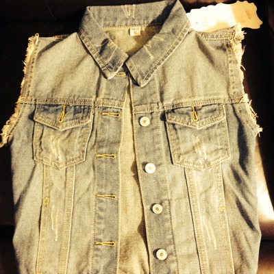 Denim vest
