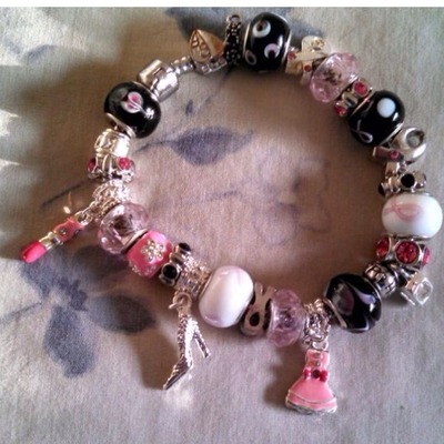 Bracelet with charms- free shipping 