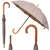 Philadelphia Umbrella/Burgundy Plaid  - Thumbnail 1