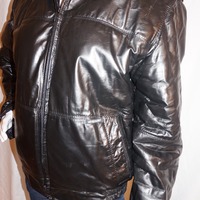 Vintage Members Only Black Leather Jacket Size XL - Thumbnail 3