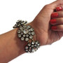Flower Crystal Bracelet - Thumbnail 1