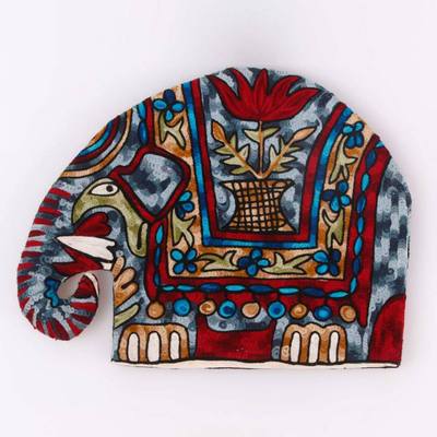Free shipping Peacock Quilted Tea CozyEmbroidered