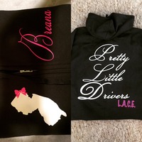 Pretty Little Drivers Zip Up Sweatshirt - Thumbnail 1