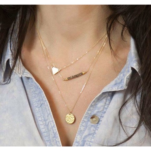 Dainty Three Layer Necklace