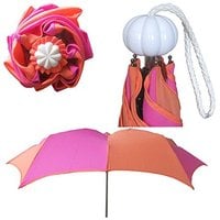 Folding Pumpkin Umbrella - Thumbnail 2