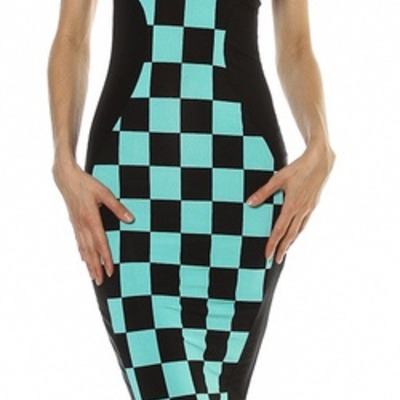 Checkered dress