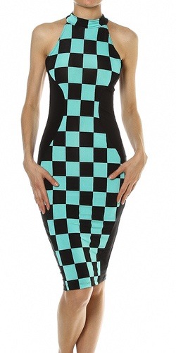 Checkered dress