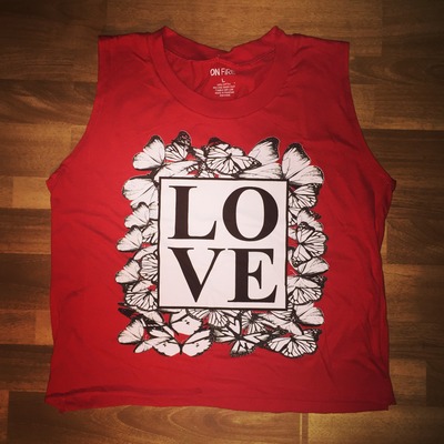 Love crop top