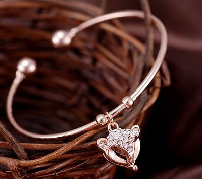 Diamond Fox Bracelet