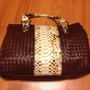 Large size Brown/animal print purse-2