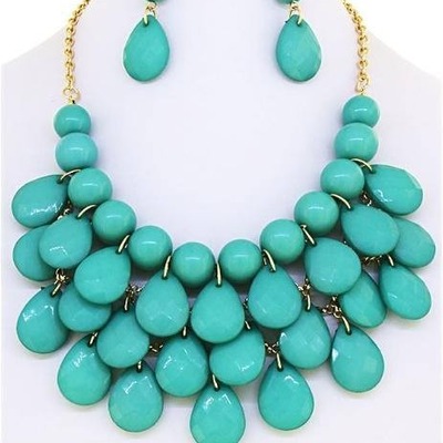 Necklace and earrings set 