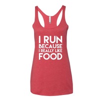 I Really Like Food Women's tank top - Thumbnail 1