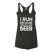 I Really Like Beer Women's tank top - Thumbnail 1