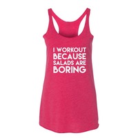 Salads Are Boring Women's tank top - Thumbnail 8