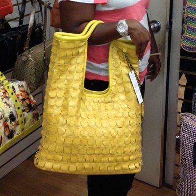 Large unique design purse