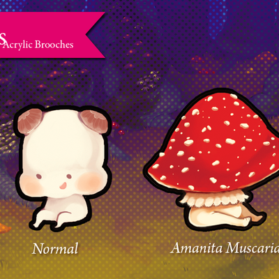 Infurubia zetaritas brooches