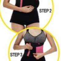 Waist Cincher Trainers Tummy Trimmer Belt Weight Loss Slimming Women Workout Corset  - Thumbnail 1