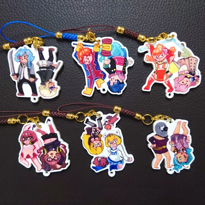 Punch line! charm set