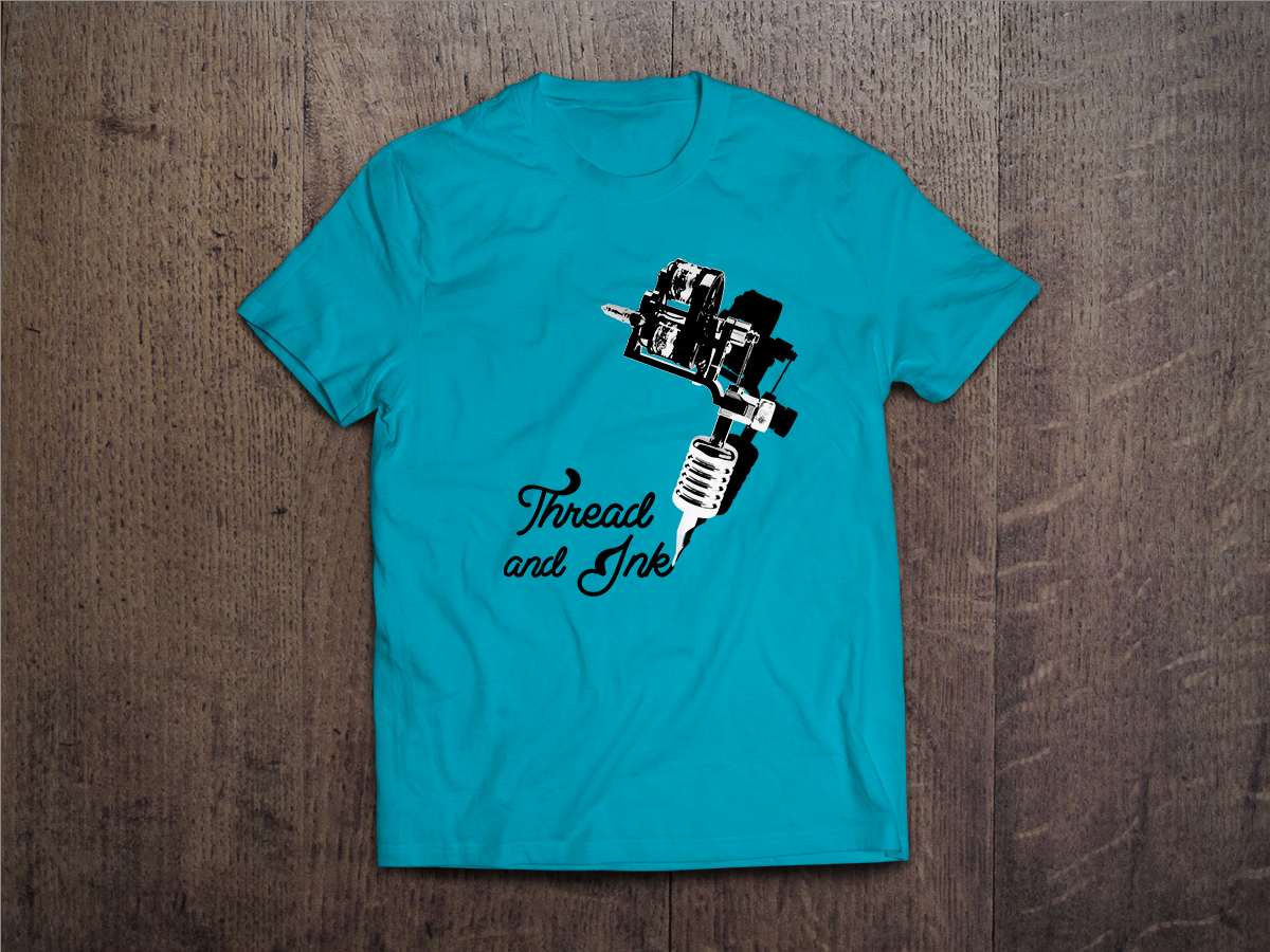 Tattoo machine t shirt clearance