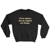 Topless - Unisex Sweatshirt - Thumbnail 1