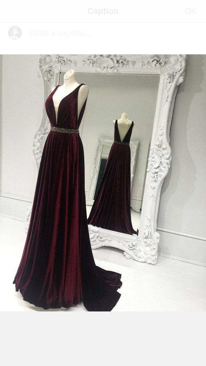Dark red long dress clearance