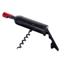 Magnetic Bottle Shape Wine Bottle Opener - Thumbnail 1