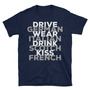 Drive German Cars Unisex T-Shirt-1