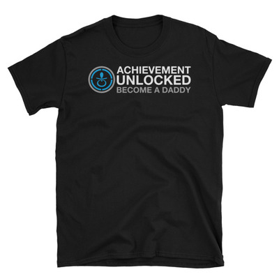 Become a daddy unisex t-shirt
