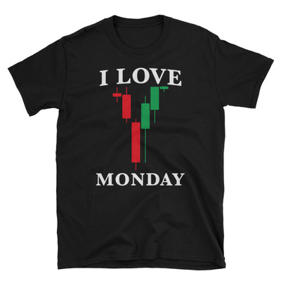 I love monday unisex t-shirt