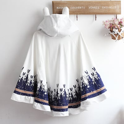 New cute rabbit cloak coat