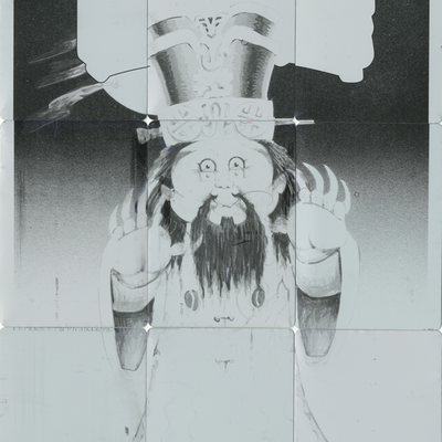 Lou pan / dark david 9 plate puzzle sets