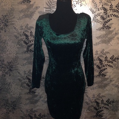 Velvet dress 